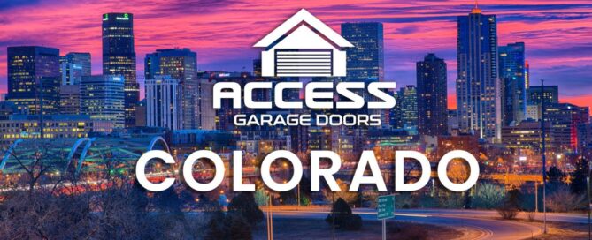 New Northern Colorado garage door location