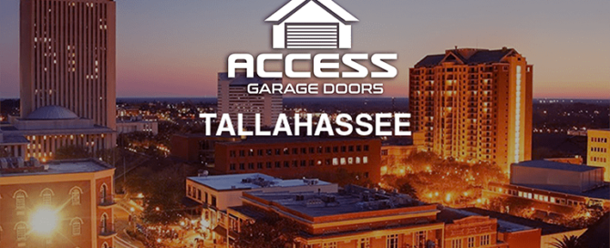 Tallahassee new garage door location