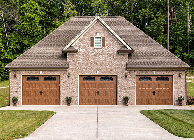 New garage doors for house