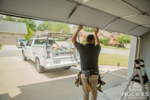 Garage door repair Huntsville