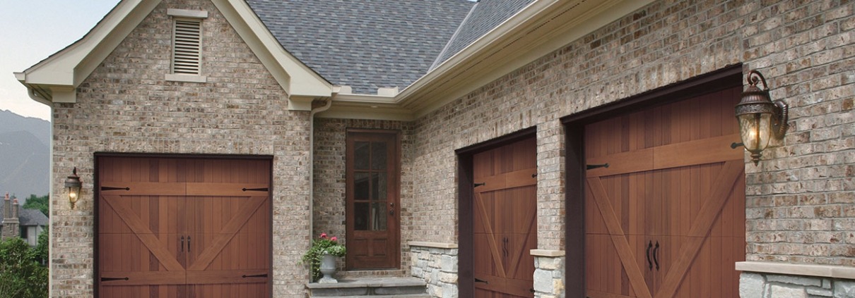 Garage Door Replacement for a Brick Home